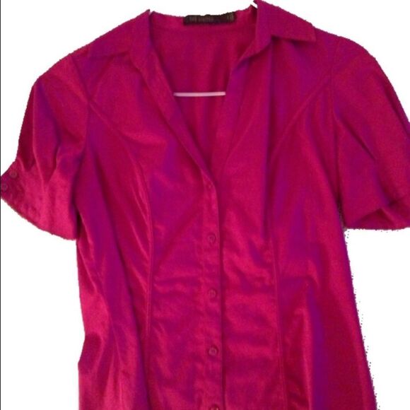 Essential button down short sleeved collared shirt - Picture 1 of 2